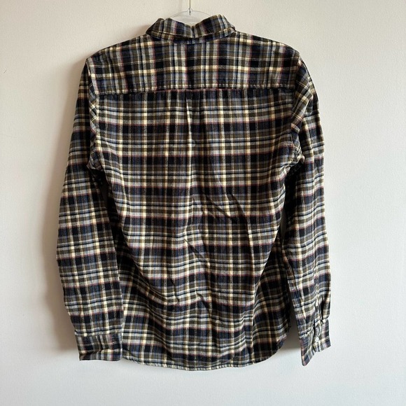 NWOT Everlane Men Flannel Button Down Shirt in Size Small Plaid Multi - Picture 6 of 6